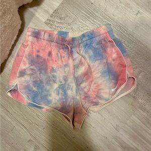 BO+TEE On Track Mini Runner Shorts in Tie Dye